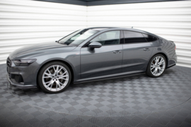Maxton Design Zijskirts Diffusers Audi A7 S-Line C8 / S7 C8 / C8 Facelift / S7 Facelift