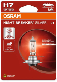 Osram Night Breaker Silver Halogeen lamp - H7 - 12V/55W - per stuk