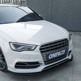 Oneway Complete bodykit passend voor Audi S3 8V Sedan 2013-2016 - Glanzend zwart