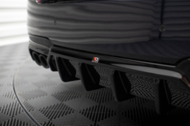 Maxton Design Achterspoiler V.2 BMW 5 M-Pack F10 / F11 (uitvoering met twee dubbele uitlaten)
