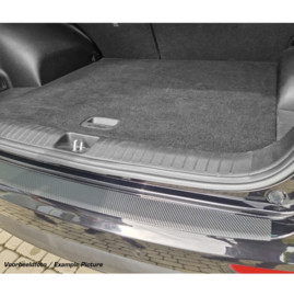 MAX6 Pasklare Achterbumperbeschermfolie passend voor Audi Q5 (8R) S-Line 2008-2016 - Carbon-look