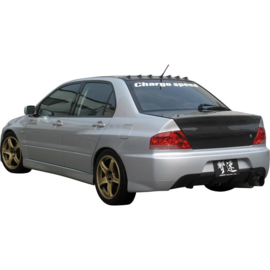 Chargespeed Achterbumper passend voor Mitsubishi Lancer EVO 9-look CT9A incl (FRP) Centre