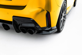 Maxton Design Achterzijde splitters V.2 BMW 1 M-Pack F70 + BMW M135i F70