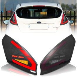 2009-2017 Ford Fiesta Hatchback LED-achterlichten Smoked