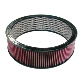 K&N vervangingsfilter rond - 356mm uitwendige diameter, 305mm inwendige diameter, 102mm hoogte (E-3750)