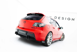 Maxton Design Street Pro achterspoilers + flaps Mazda 3 MPS Mk1 EU-versie