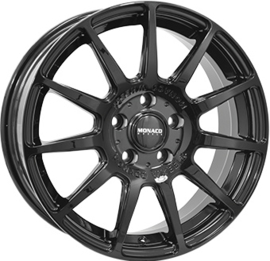 MONACO WHEELS RALLYE 17inch 7,0j 5/112 ET42 Naaf 73,1mm Zwart Glans