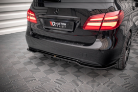 Maxton Design Achtersplitter (met verticale stangen) Mercedes-Benz B W246 Facelift