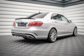 Maxton Design Achtersplitter (met verticale spijlen) Mercedes-Benz E AMG-Line Sedan W212 Facelift
