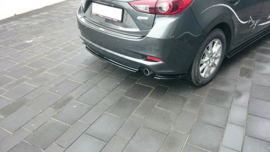 Maxton Design Achtersplitter Mazda 3 BM (Mk3) Facelift (zonder verticale spijlen)