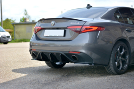 Maxton Design SPOILERVERLENGING ALFA ROMEO GIULIA VELOCE Gloss Black