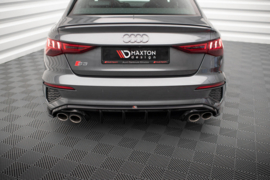 Maxton Design ACHTERPANEEL AUDI S3 SEDAN 8Y Gloss Black