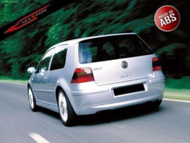 Maxton Design ACHTERBUMPERVERLENGING VW GOLF 4 25'TH ANNIVERSARY LOOK (zonder uitlaatgat)