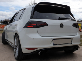 Achterlichten VW Golf VII Dynamic Facelift LED zwart