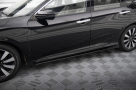 Maxton Design Street Pro Zijskirts Diffusers + Flaps Honda Civic Mk10