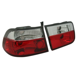 Set Achterlichten passend voor Honda Civic Coupe 1996-2001 - Rood/Helder