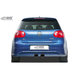 Achterskirt passend voor Volkswagen Golf V R32 Hatchback 3/5-deurs 2003-2008 (R32 uitlaat) excl. Variant/Plus (ABS)