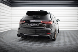 Maxton Design ACHTERPANEEL AUDI A3 S-LINE SPORTBACK 8V FACELIFT Gloss Black