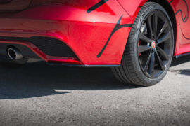 Maxton Design Achterzijde splitters Jaguar XE R-Dynamic X760 Facelift