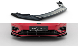 Maxton Design Frontsplitter V.2 Volkswagen Golf R / R-Line Mk7 Facelift
