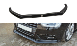 Maxton Design VOORSPLITTER V.2 AUDI A4 B8 FL Gloss Black