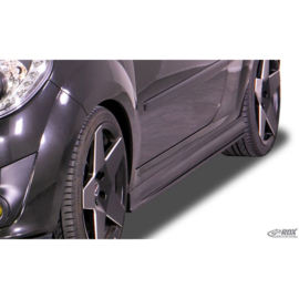 Sideskirts passend voor Renault Twingo II 2007-2014 'Edition' (ABS)