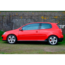 AutoStyle Sideskirts set passend voor Volkswagen Golf V 2003-2008 & Jetta 2005-2010 'GTi-Look' (PP)