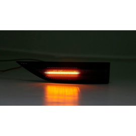 Set LED Zijknipperlichten passend voor Volkswagen Transporter T6 2015- - Rookgrijs- incl. Dynamic Running Light
