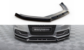 Maxton Design VOORSPLITTER V.3 AUDI S5 / A5 S-LINE COUPÉ / SPORTBACK 8T FACELIFT Gloss Black