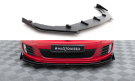 Maxton Design Racing Duurzaamheid Frontsplitter V.3 + Flaps Volkswagen Golf GTI Mk6