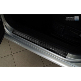 Zwart RVS Instaplijsten passend voor Volkswagen Passat 3C 2005-2014 - 'Special Edition' - 4-delig