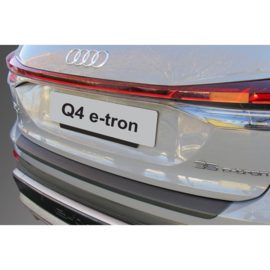 ABS Achterbumper beschermlijst passend voor Audi Q4 e-tron (F4B) & Q4 e-tron Sportback (F4N) 2020- Zwart