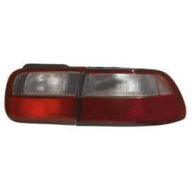 Set Achterlichten passend voor Honda Coupe/Sedan 1992-1995 - Rood/Wit