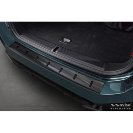 Avisa RVS Achterbumperprotector STRONG EDITION passend voor BMW 5 Serie Touring (G61) 2024- incl. M-Sport - Zwart