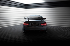 Maxton Design Carbon Spoiler Met Interne Beugels Staanders + LED BMW 4 F32 / 4 F32 M-Pack Coupé