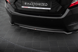 Maxton Design Achtersplitter (met verticale stangen) Honda Civic Mk10