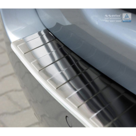 RVS Achterbumperprotector passend voor BMW 5-Serie F11 Touring 2010-2017 'Ribs'