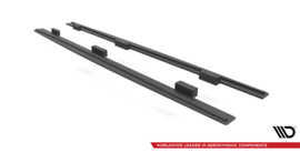 Maxton Design STREET PRO SIDESKIRTS DIFFUSERS AUDI S3 / A3 S-LINE SPORTBACK 8V FACELIFT