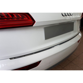 Echt 3D Carbon Achterbumperprotector passend voor Audi Q5 (FY) 2017-2020 & FL 2020-