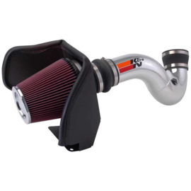 K&N High Performance Air Intake Kit passend voor Chevrolet Tahoe/Silverado/Suburban/Avalanche/Sonora & GMC Sierra/Yukon & Cadillac Escalade 4.8/5.3/6.0L V8 2005-2007 (77-3050KP)