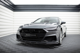 Maxton Design Frontsplitter V.2 Audi A7 S-Line C8 / S7 C8 / C8 Facelift / S7 Facelift