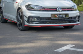Maxton Design FRONTSPLITTER V.2 Volkswagen Polo GTI / R-line Mk6 Red