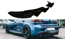 Maxton Design ACHTERZIJDE SPLITTERS VW GOLF VI R (CNC)