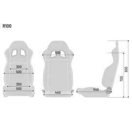 ZETEL R100 2022 RACING zwart MARTINI
