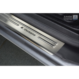 RVS Instaplijsten passend voor Mercedes Vito & V-Klasse W447 2014- - 'Exclusive' - 2-delig