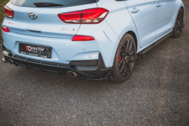 Maxton Design Achterzijde splitters V.7 + flappen Hyundai I30 N Mk3 Hatchback