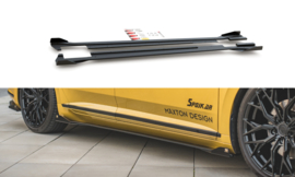 Maxton Design Racing Duurzaamheid Zijskirts Diffusers + Flaps Volkswagen Arteon R-Line
