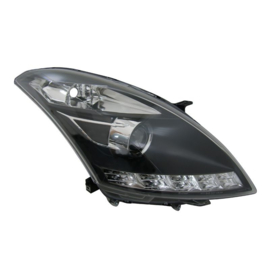 Set Koplampen DRL-Look passend voor Suzuki Swift YP6 excl. Sport 2010- - Zwart