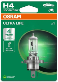 Osram Ultra Life Halogeen lamp - H4 - 12V/60-55W - per stuk