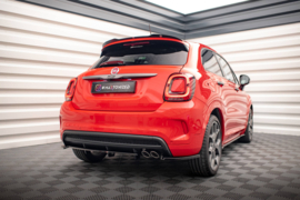 Maxton Design Achtersplitter (met verticale stangen) Fiat 500X Sport Mk1 Facelift